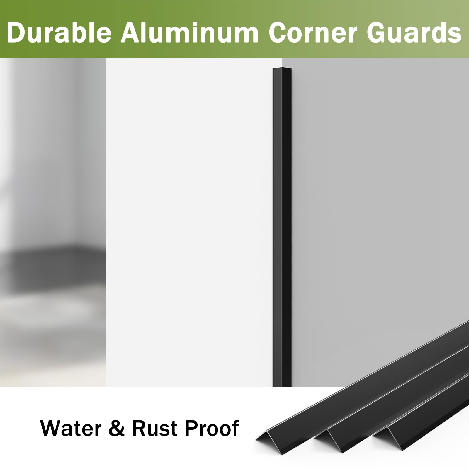 Fengone corner guard close-up shows a smooth surface for clean corners.
