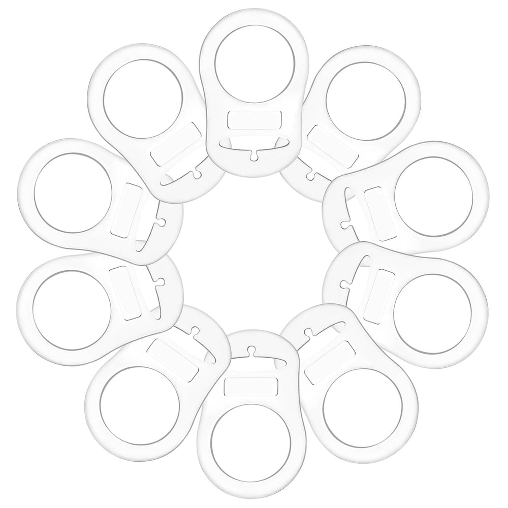 FENICAL silicone adapter rings pack shown for quick pacifier organization on the go
