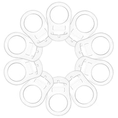 FENICAL silicone adapter rings pack shown for quick pacifier organization on the go