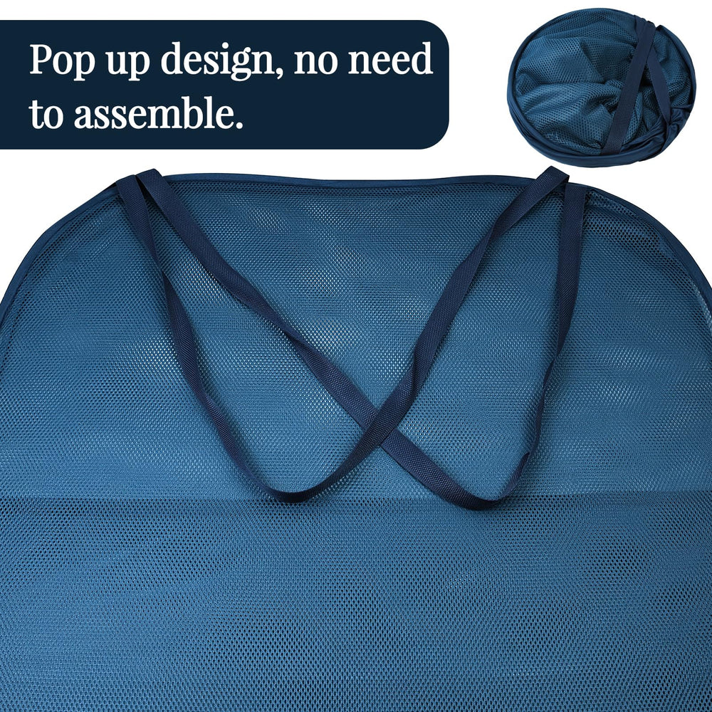 Feoang 525L capacity mesh storage supports organizing floats and balls.