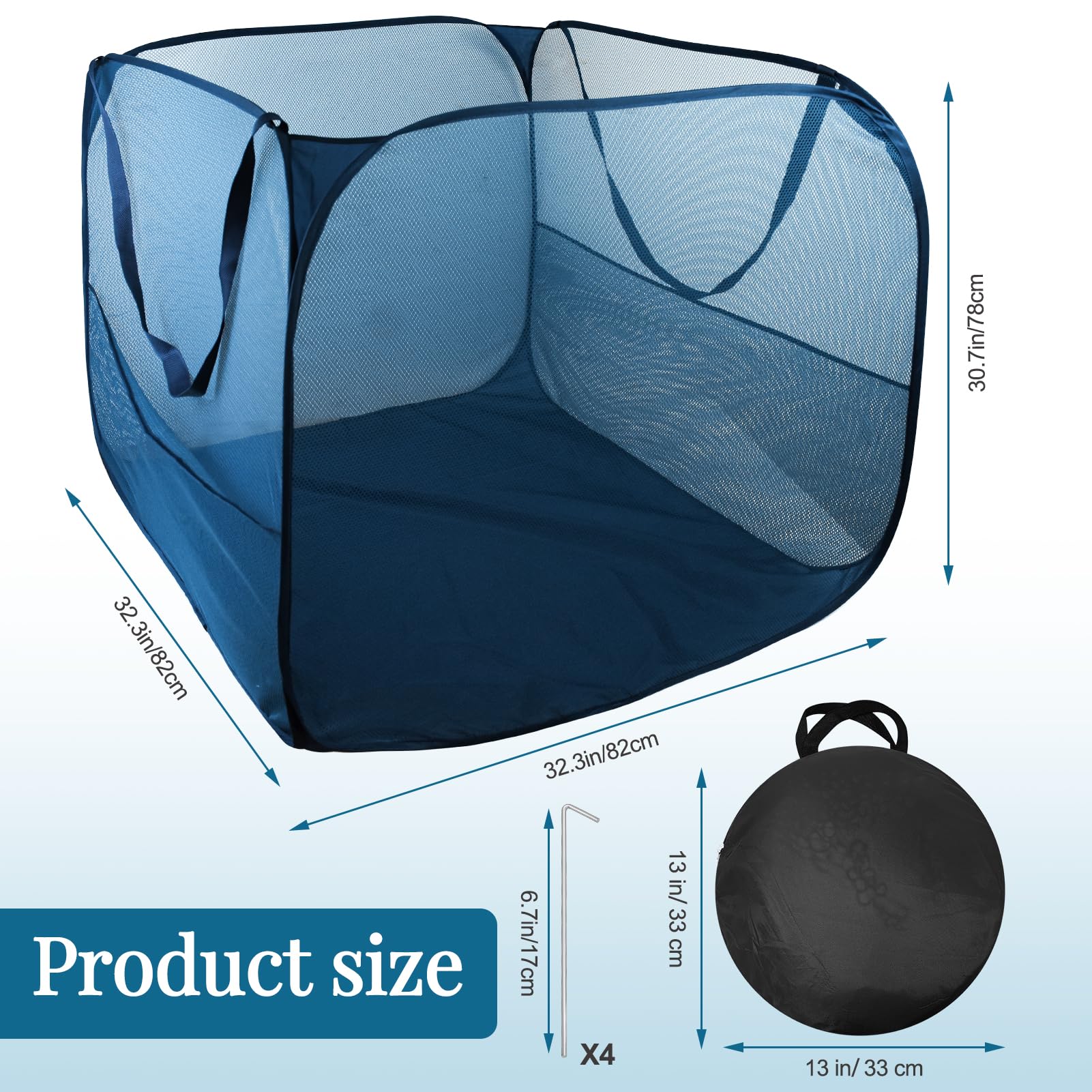 Feoang pool toy storage bin side pockets store sunscreen and goggles for easy access.