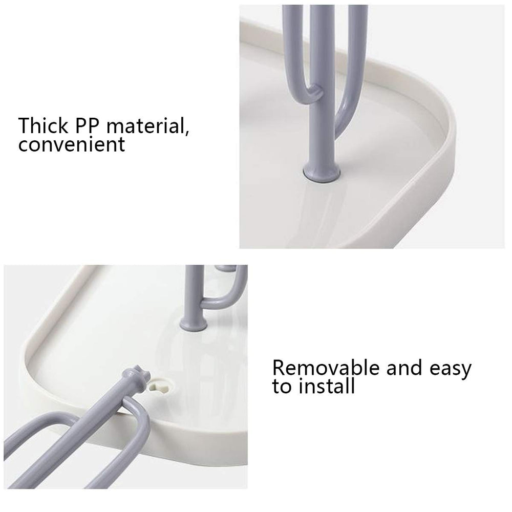 FEOOWV baby bottle rack showcases quick-drying design and easy cleaning.