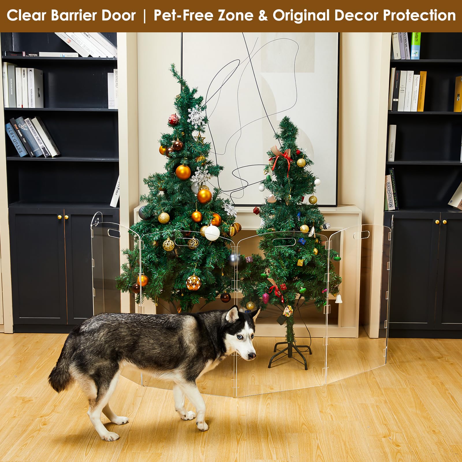 Feoyoho Modern Frame Z-shape stance shows secure doorway fit and stable positioning.