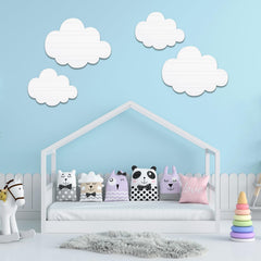Ferraycle cloud wood decor packaged for gifting and easy setup.