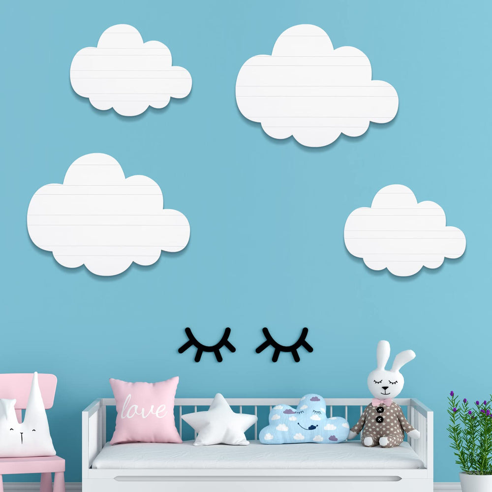Ferraycle cloud wood decor on table or desk for a playful touch.