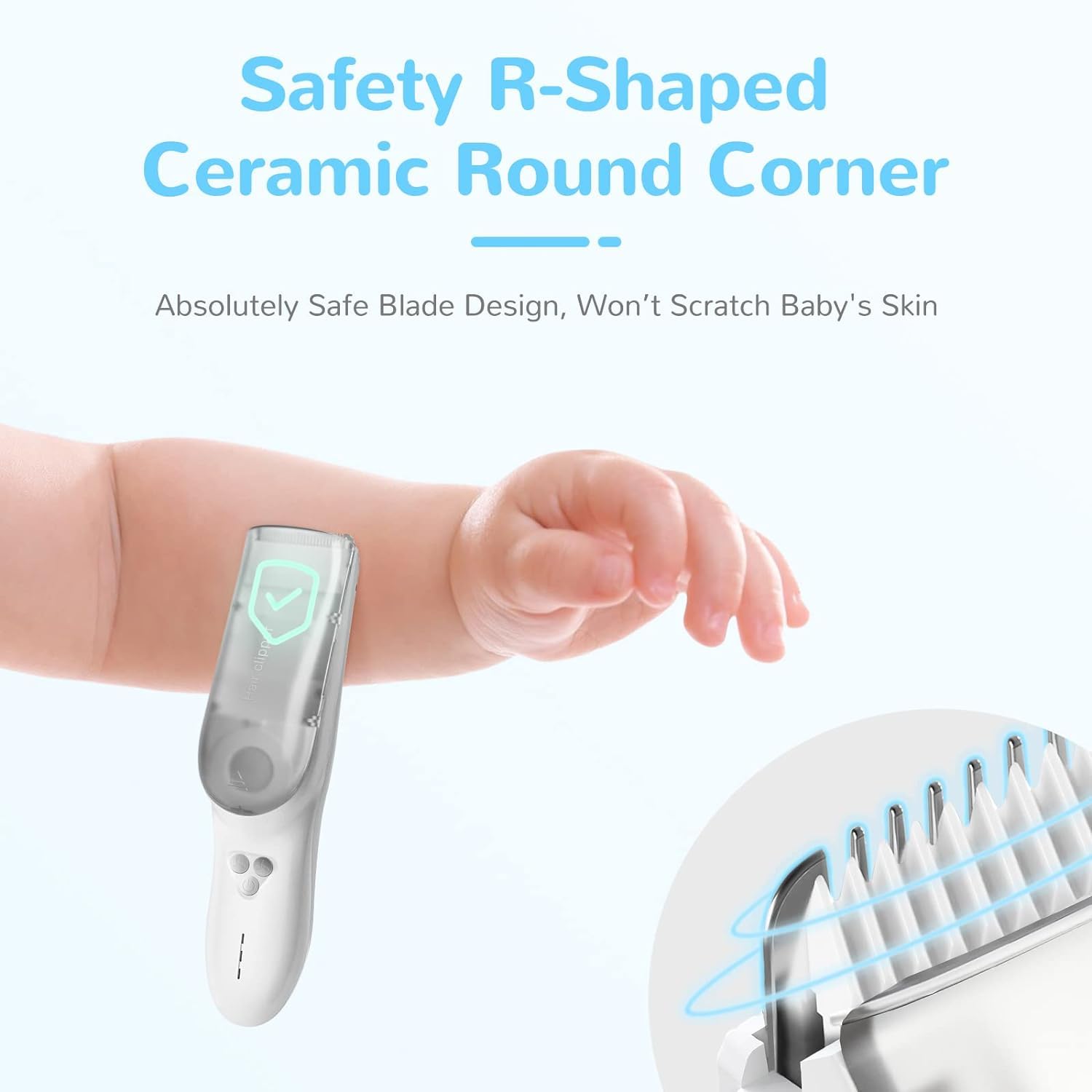 FERRISA safety rounded-corner design reduces sharp edge exposure for safe use.