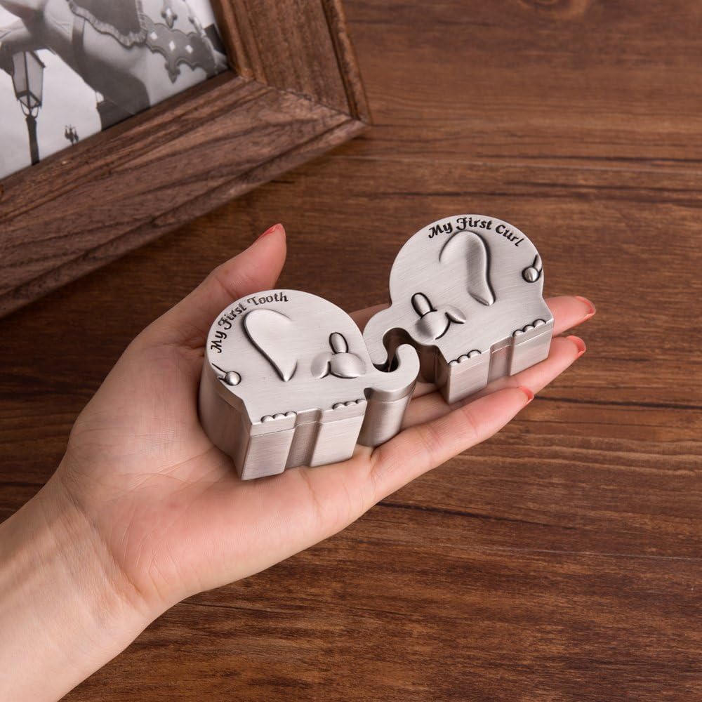 Feyarl durable zinc alloy construction resists rust and fading for years of keepsakes.
