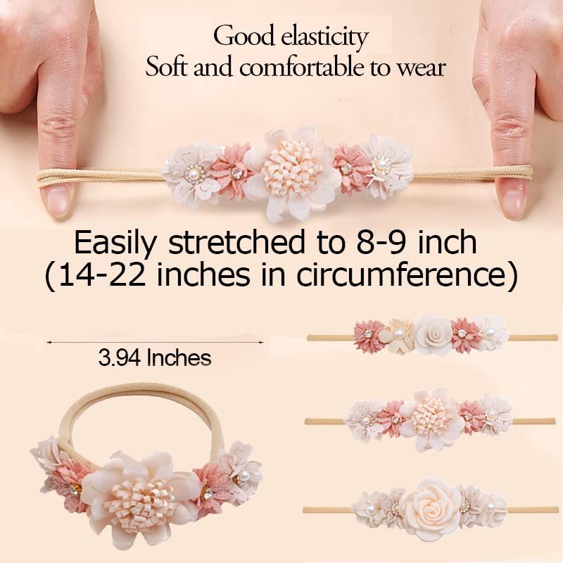 FGSS floral headband gift pack, a thoughtful gift for newborns and toddlers