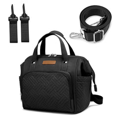 FHELAD Small Diaper Bag compact dimensions for easy on-the-go organization