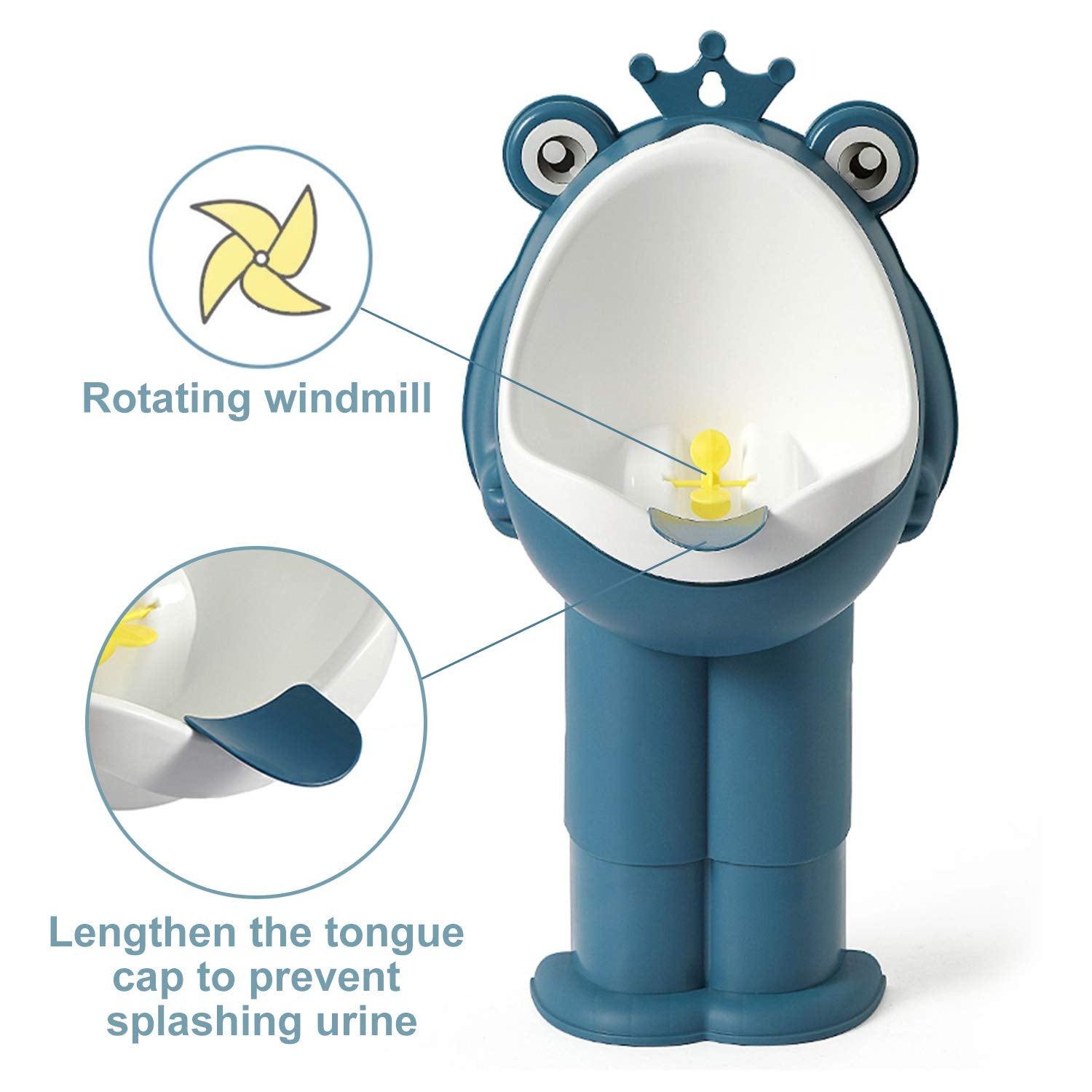 FIABC potty training urinal in use by child during practice