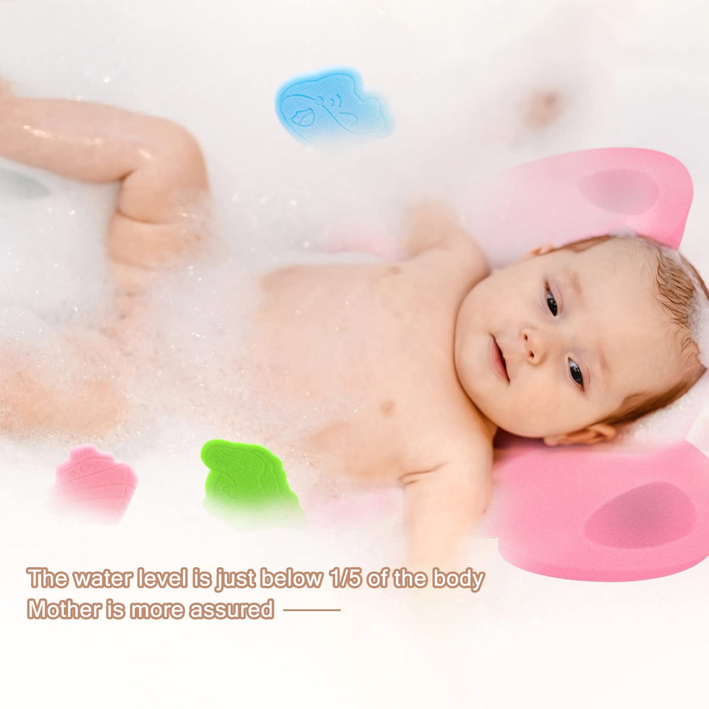 FIABC Elephant Pink bath mat features back air holes for cooling and airflow