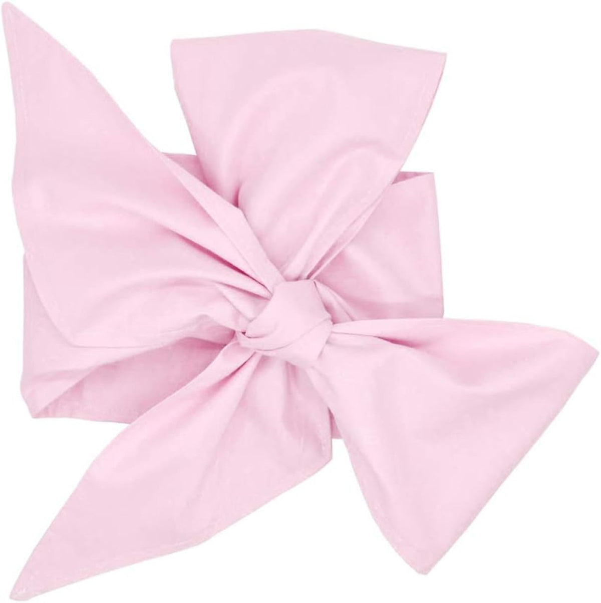 Fibroxify newborn swaddle sash pink laid flat for product photography