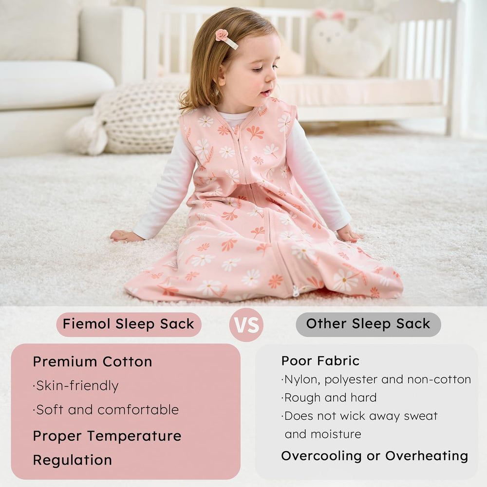 FIEMOL 100% cotton fabric offers breathability and softness for delicate baby skin.