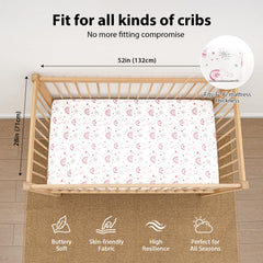 FIEMOL 8-inch-pocket sheets secure fit on standard 52x28 mattresses.