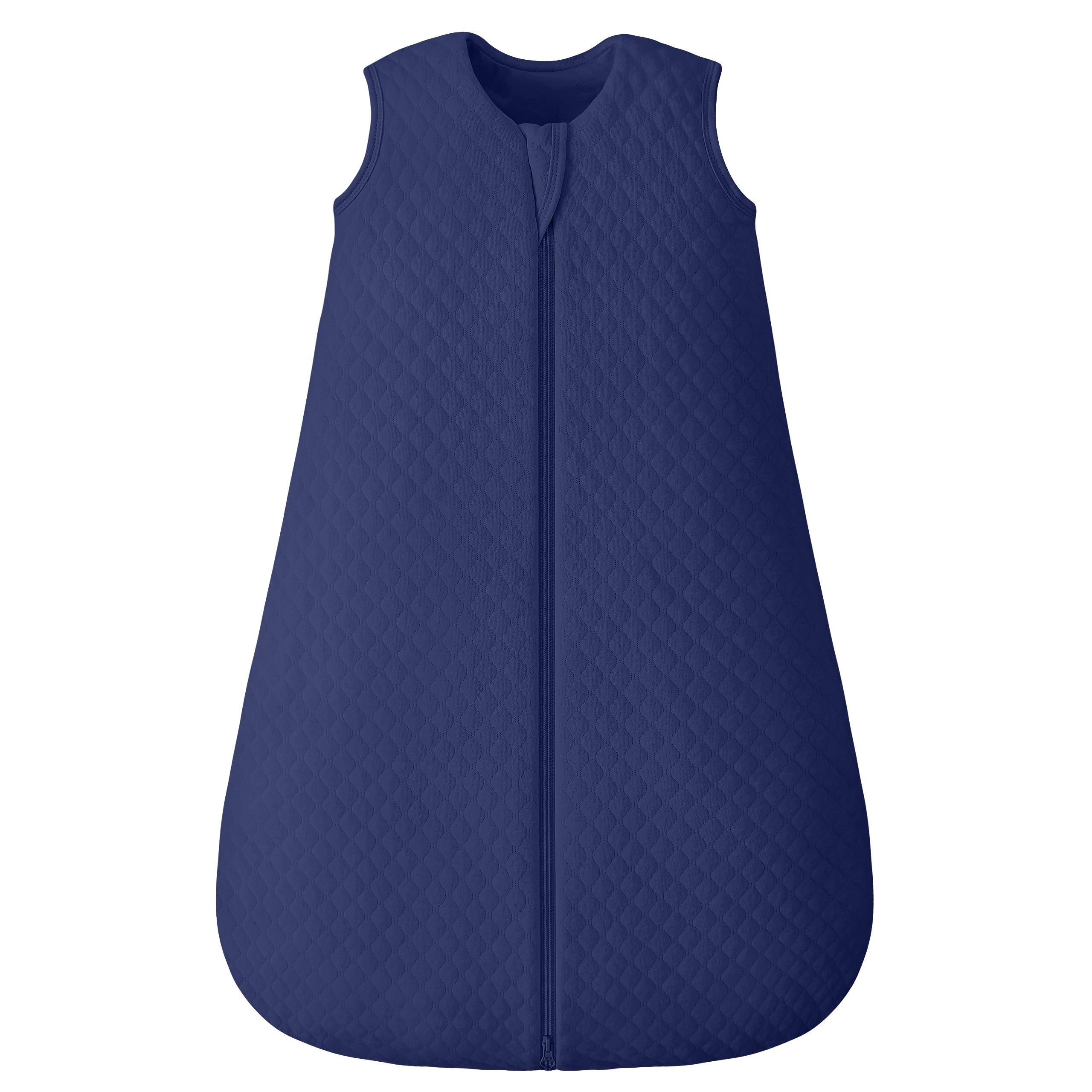 FIEMOL baby sleep sack 18-24m blue front view promotes snug warmth for winter nights.