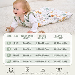 FIEMOL sleep sack cotton fabric detail showcases breathable gentle-touch material