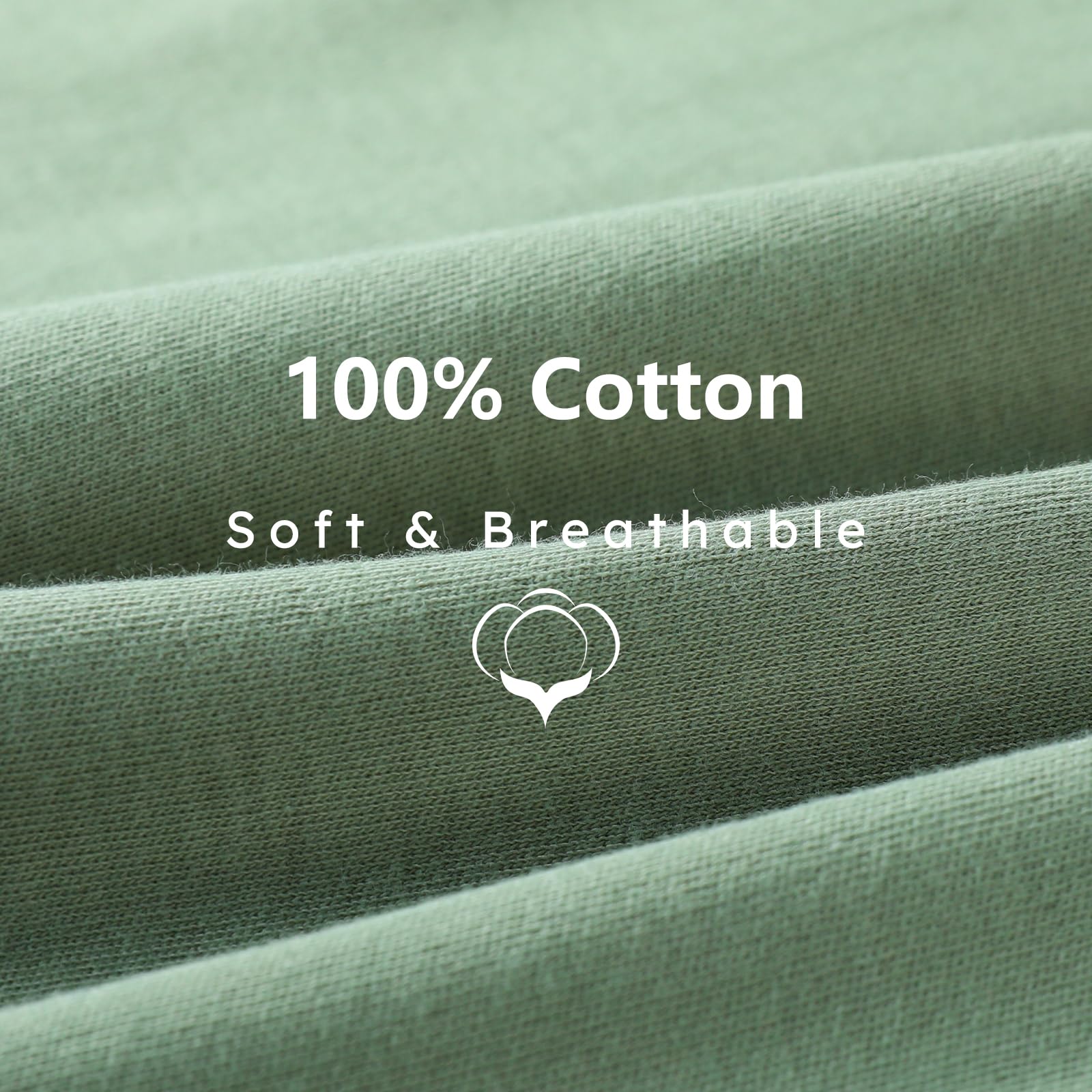 FIEMOL sleep sack cyan shows soft neck edge protecting baby's skin.