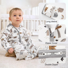 FIEMOL sleep sack foldable mitten cuffs for safe exploration and warmth