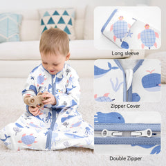 FIEMOL sleep sack foldable mittens keeps tiny hands warm or free for play.