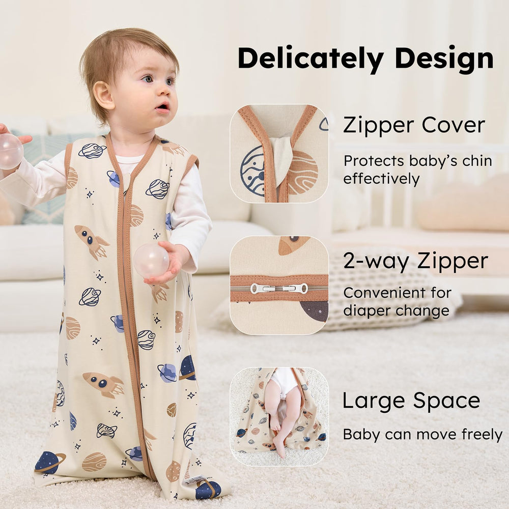FIEMOL two-way zipper feature illustrated for easy diaper changes
