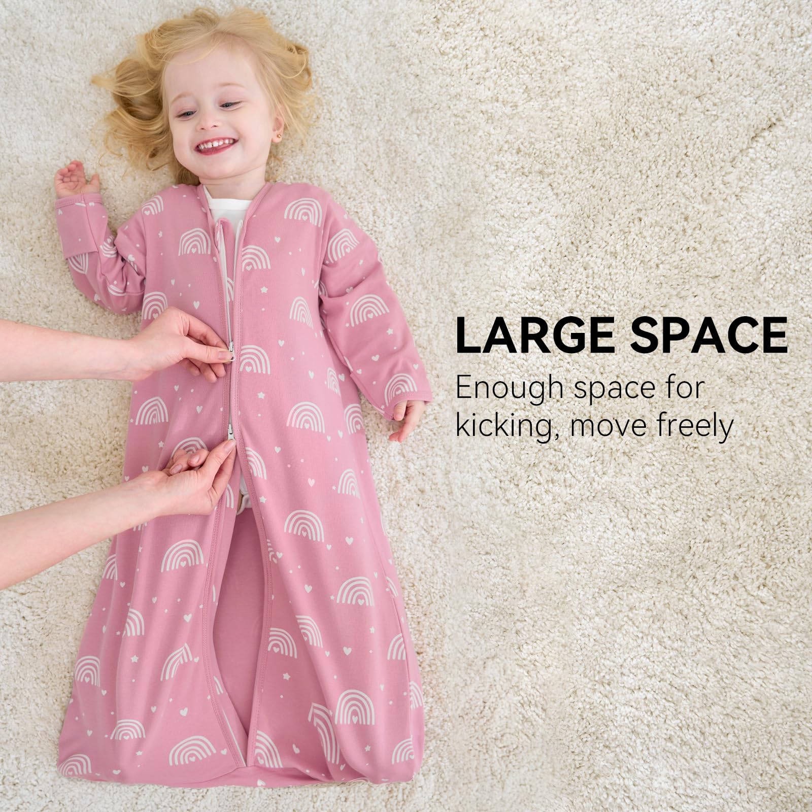 FIEMOL pink rainbow 2-pack provides ready backups for busy families