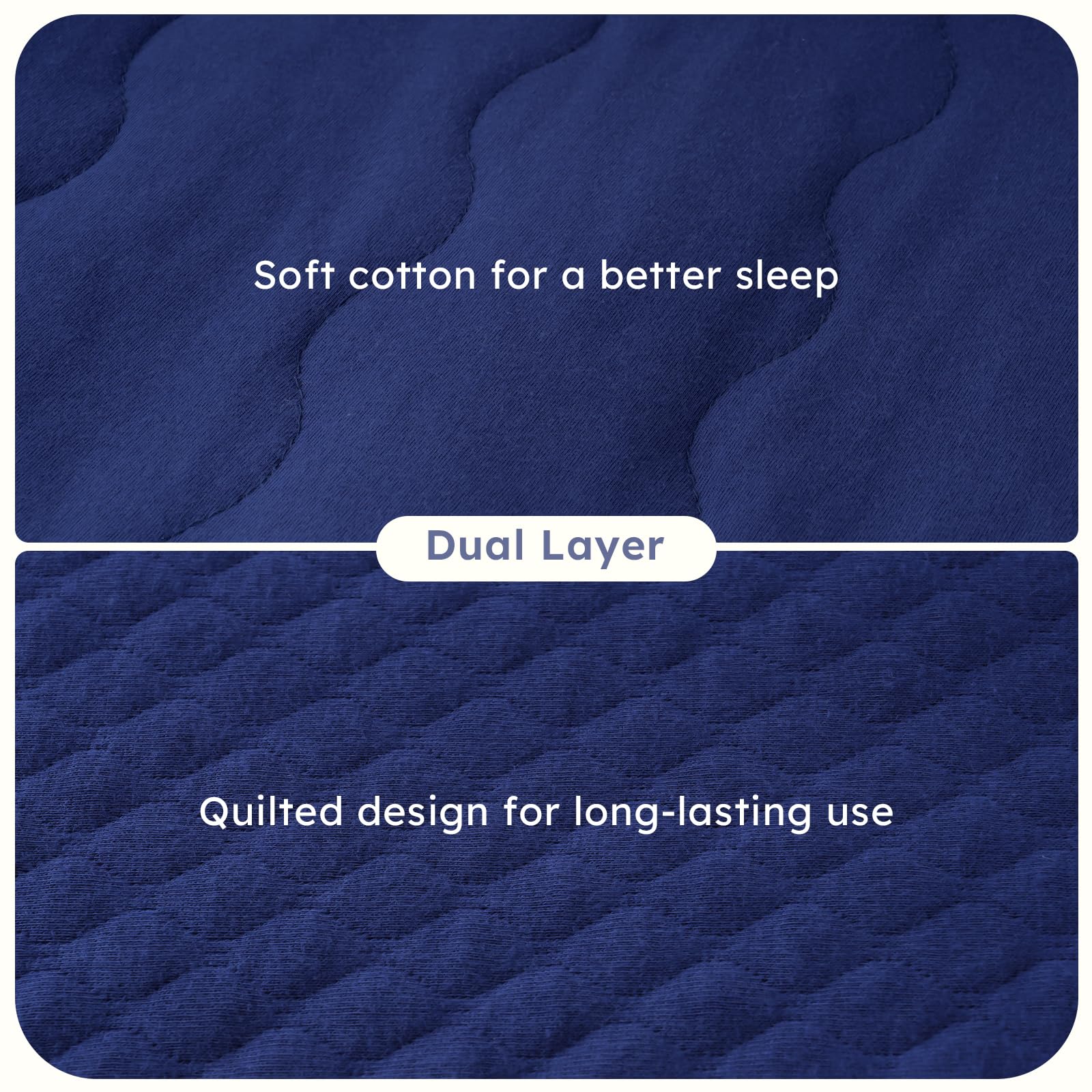 FIEMOL quilted stitching detail demonstrates durable warmth and secure filling.