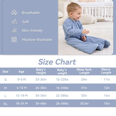 FIEMOL baby sleep sack soft cotton fabric closeup showing texture for sensitive skin