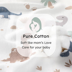 FIEMOL sleep sack with soft neck edge—gentle on delicate skin.