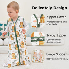 FIEMOL two-way zipper highlights easy diaper changes during use.