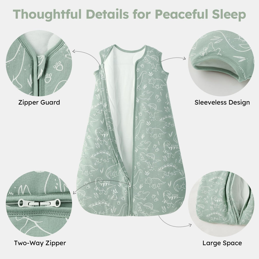 FIEMOL 2.5 TOG winter sleep sack provides cozy warmth for cold nights