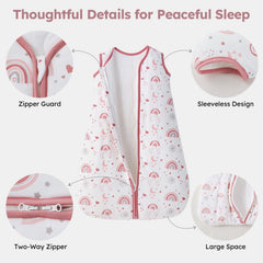 FIEMOL baby sleep sack in winter warmth with 2-5 tog control