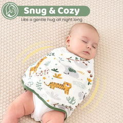 FIEMOL breathable cotton fabric keeps baby cool and comfy