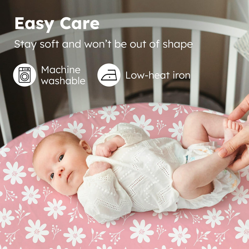 FIEMOL butterfly floral pattern adds soft, playful nursery aesthetic