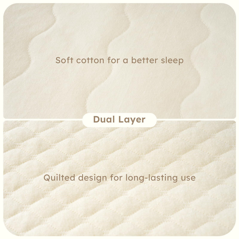 FIEMOL dual-zipper design allows easy night diaper changes.