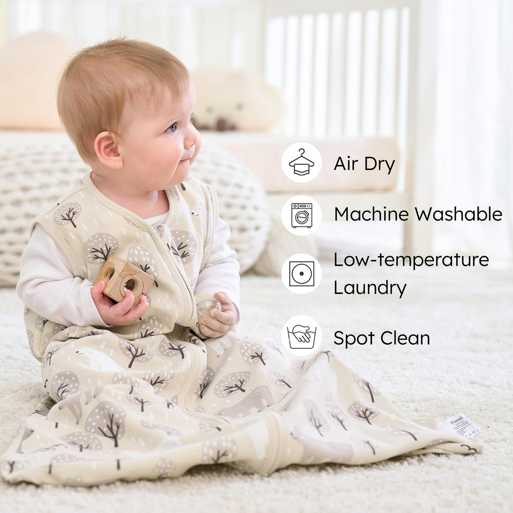 FIEMOL double zipper design for easy diaper changes