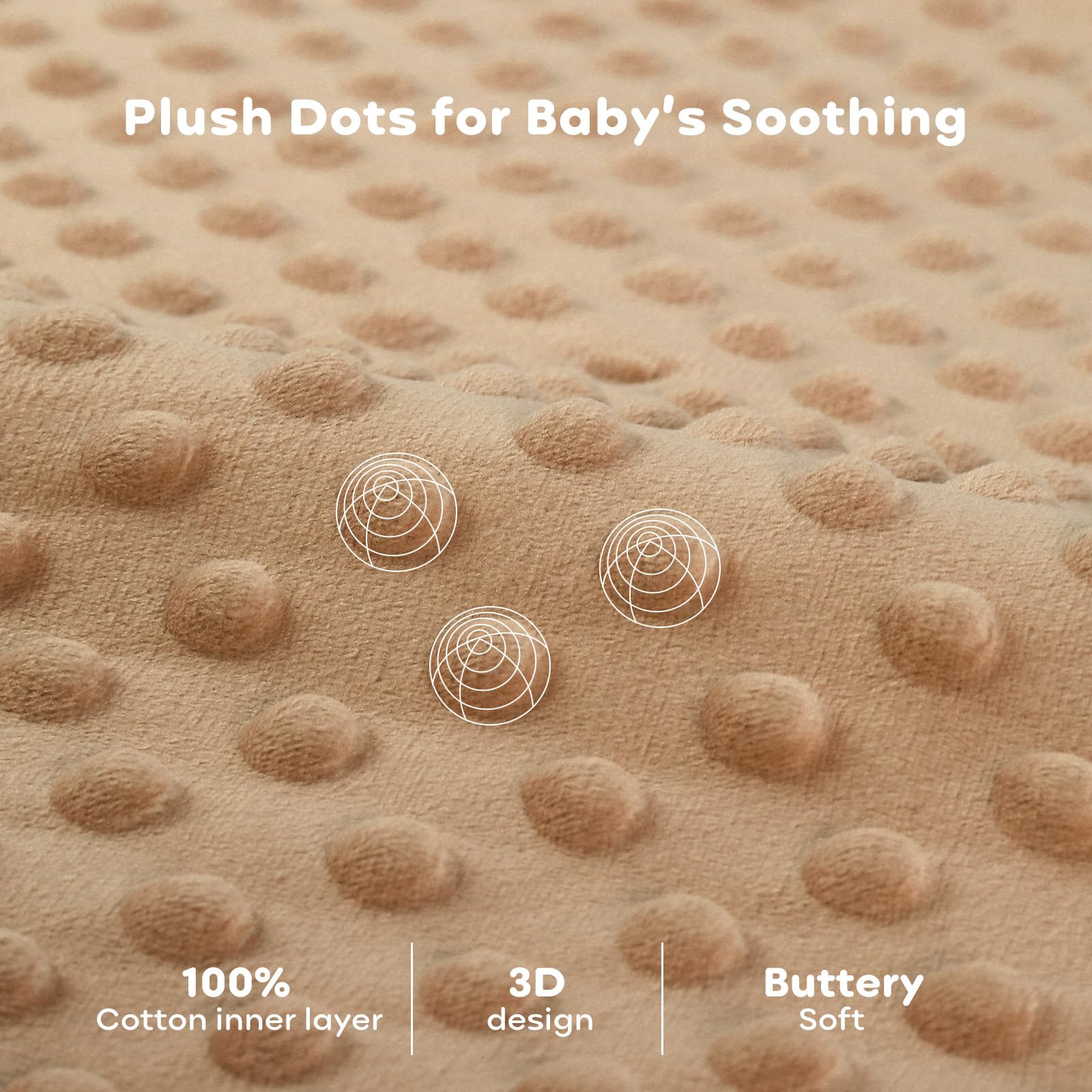 FIEMOL fleece sleep sack inner cotton layer breathable feel