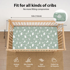 FIEMOL Green Forest Bear fabric close up highlights durable, fade resistant microfiber