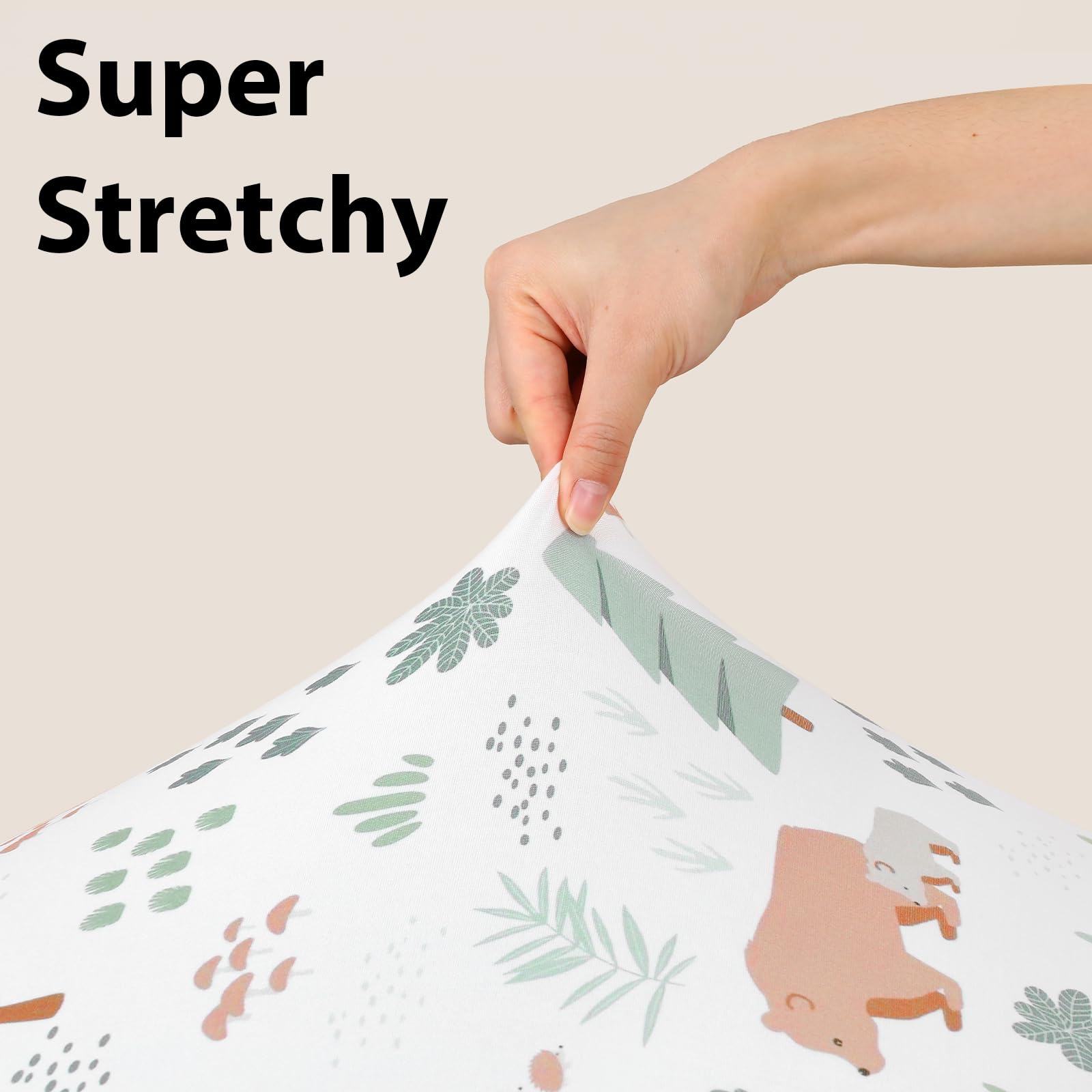 FIEMOL elastic edge design secures sheets around mattress corners