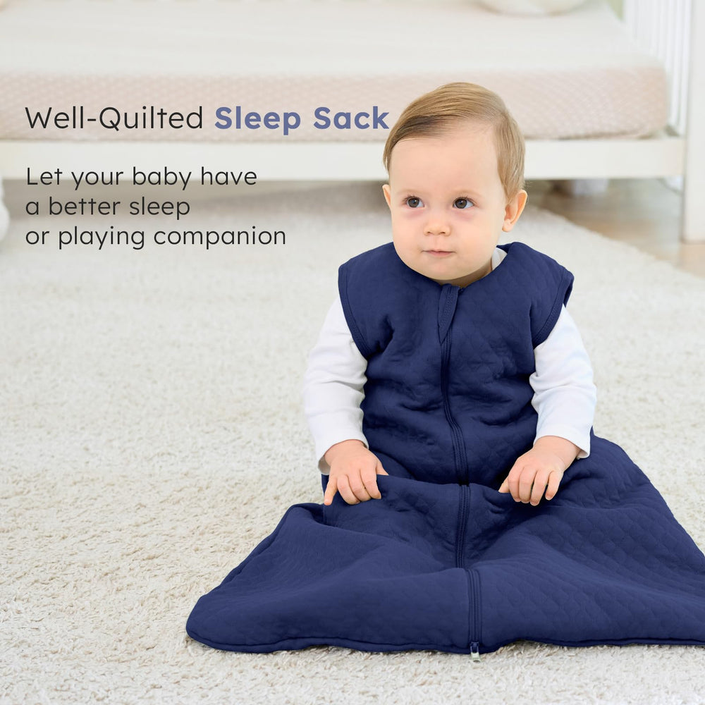 FIEMOL cotton outer with soft inner layer and microfiber filling for breathable warmth.