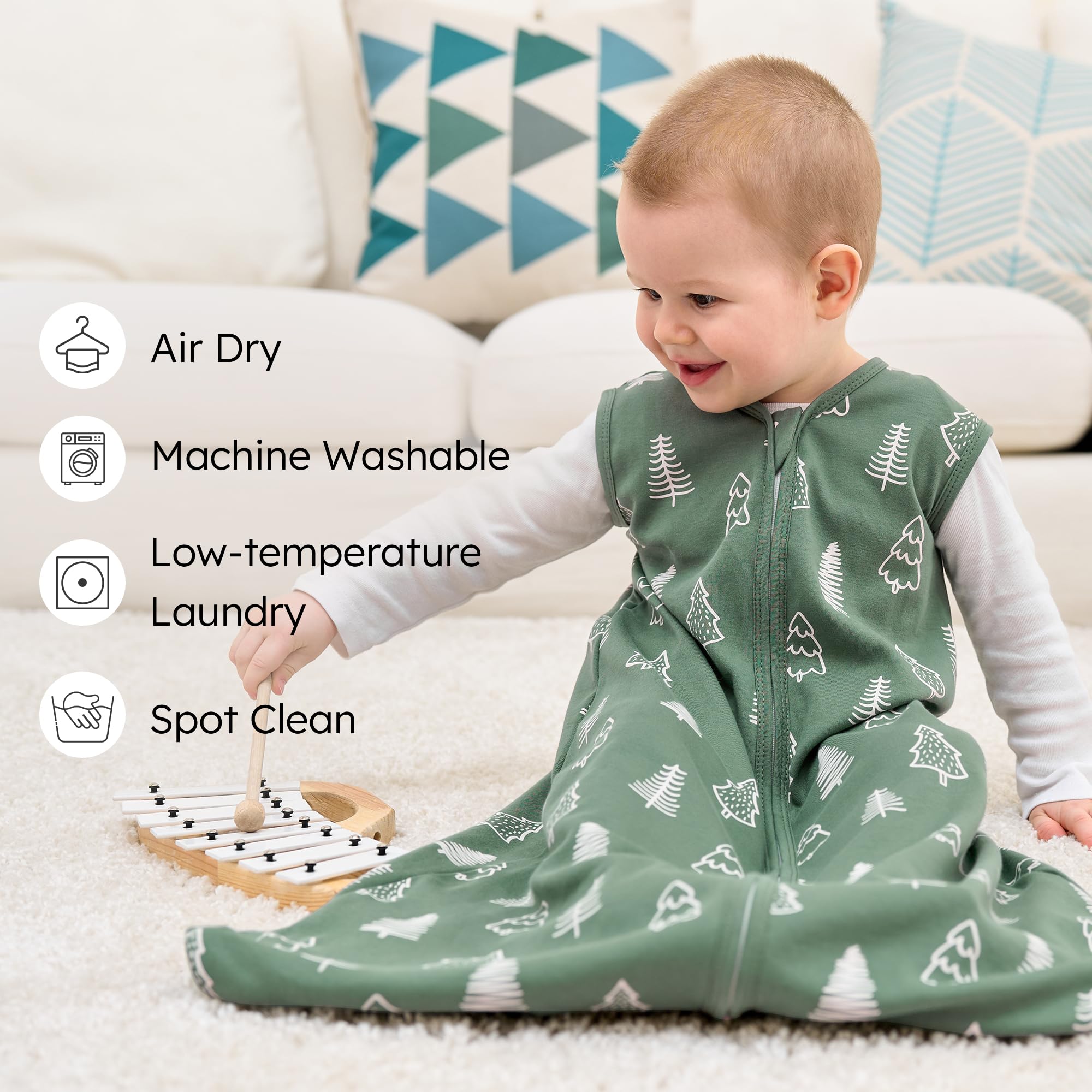 FIEMOL machine-washable design stays durable with low shrinkage after washing.