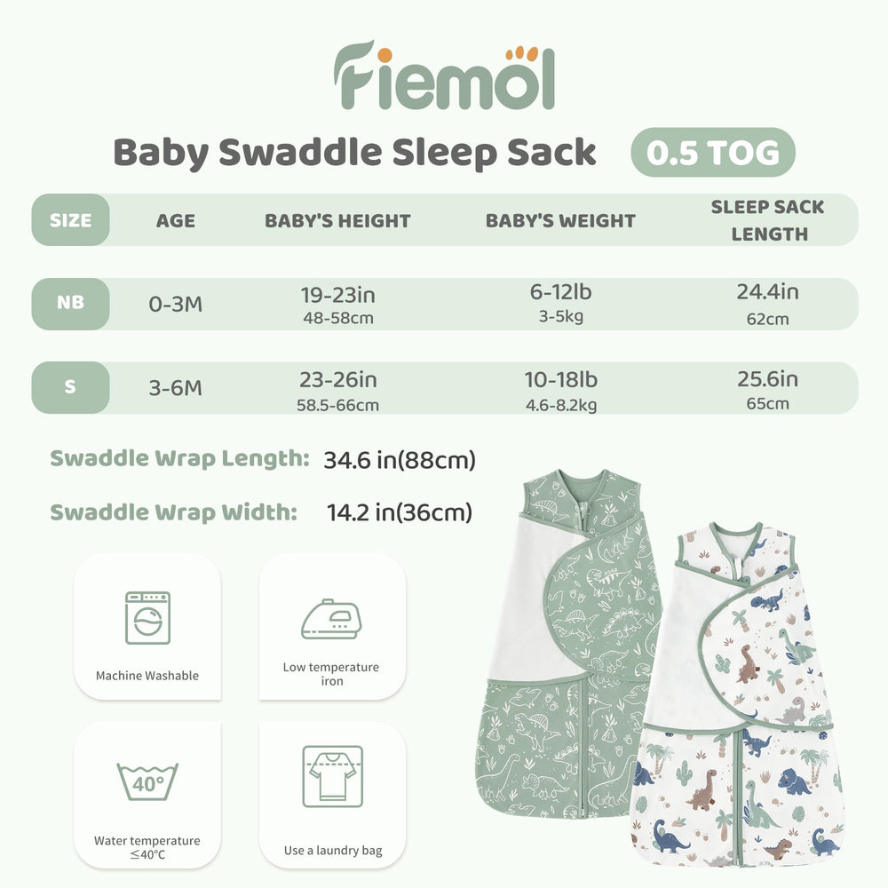 FIEMOL womb-like wrap promotes soothing, secure sleep atmosphere
