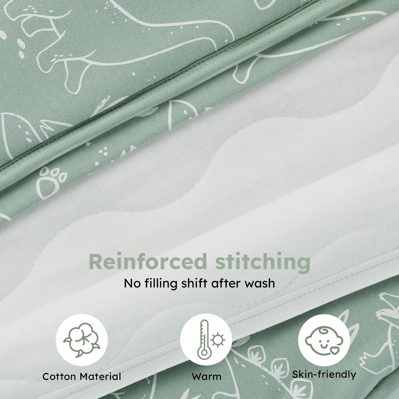FIEMOL winter sack size chart image guides precise fit