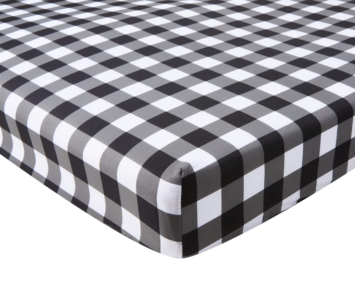 FIGEPO wash-and-wear crib sheets resist fading and stay colorful