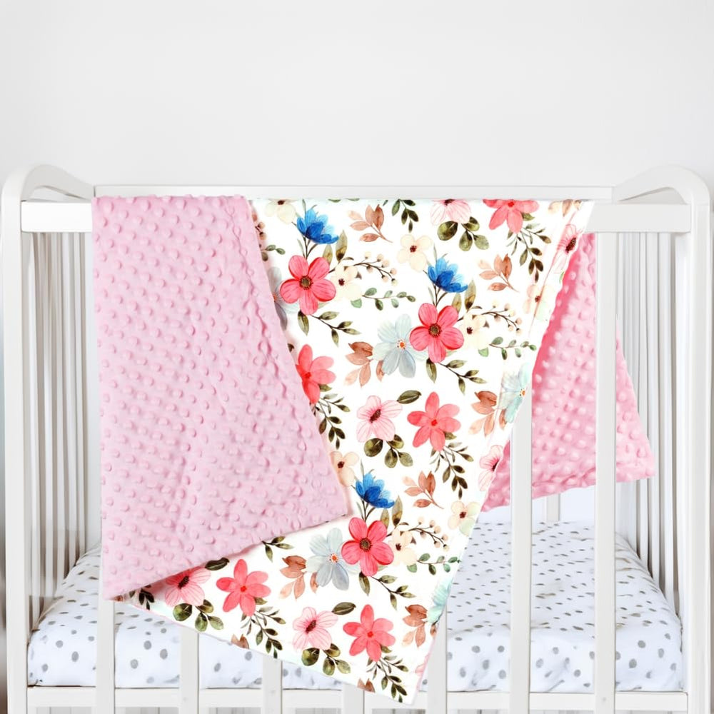 FIGEPO baby blanket used as stroller cover for sun shade.