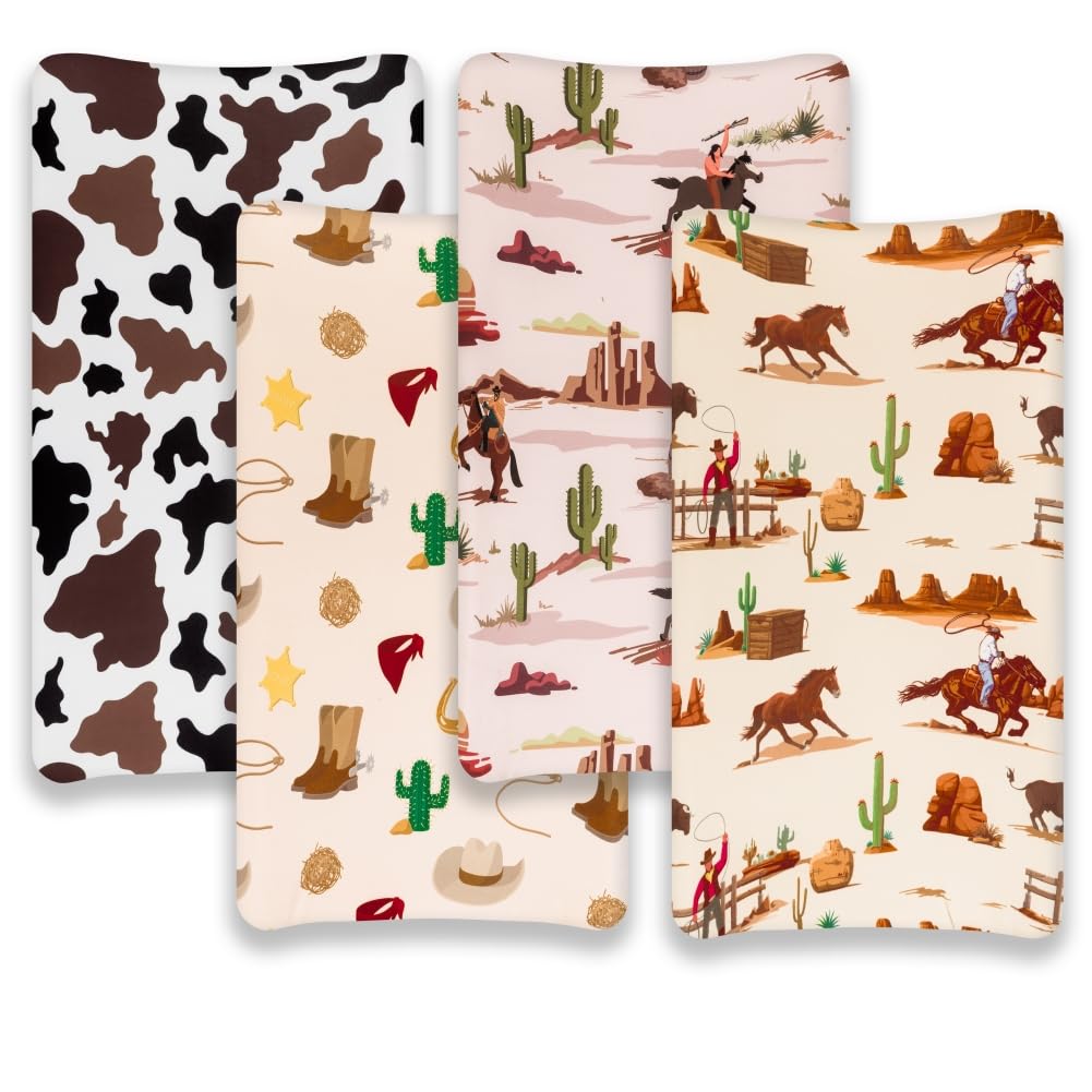 FIGEPO baby nursery decor in western theme complements gender-neutral decor