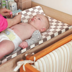 FIGEPO changing pad covers with elastic fit for secure nursery setup.