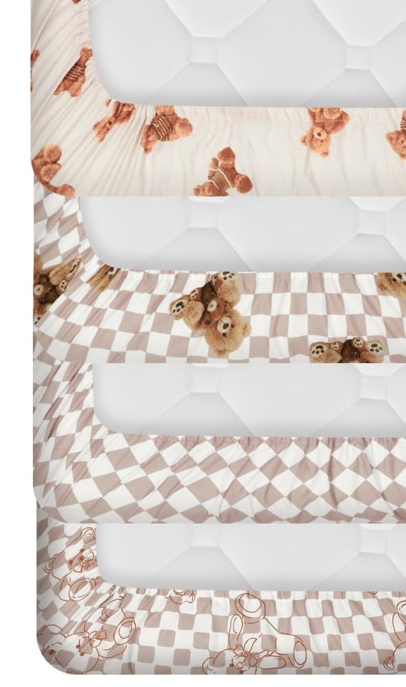FIGEPO crib sheet size compatibility hints ease of use across standard mattresses.