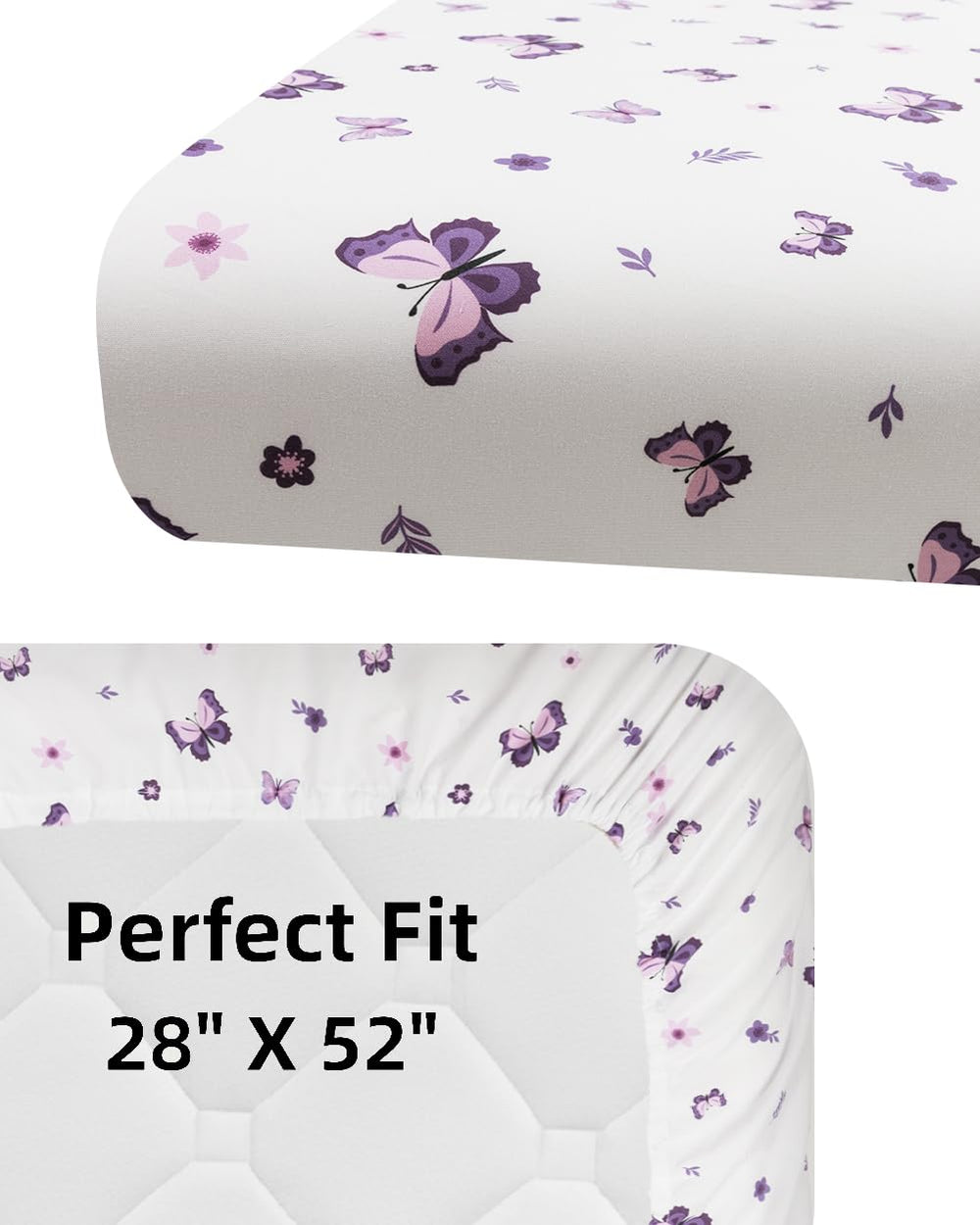 Figepo durable color-resist sheets maintain vibrant purple lavender shade after washing.