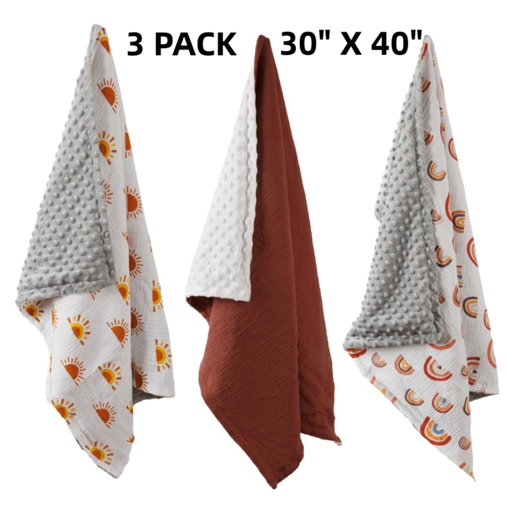 FIGEPO easy-care blanket, machine washable and quick-drying