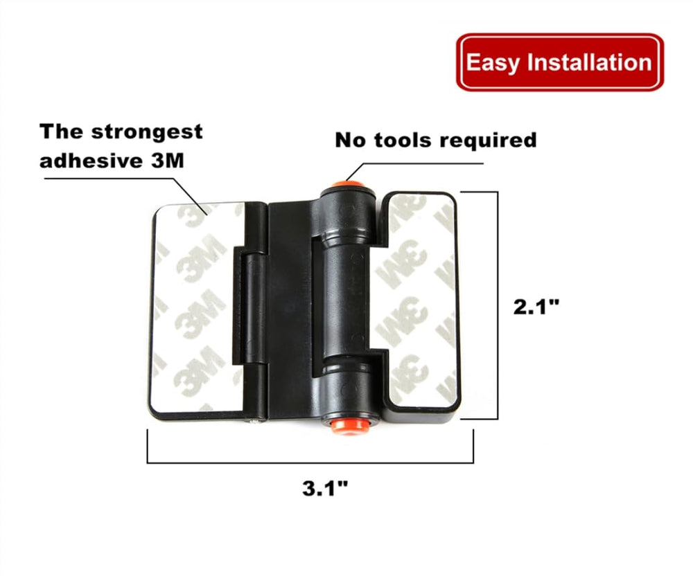 FIGEPO double-button lock-key in hand shows one-handed operation.